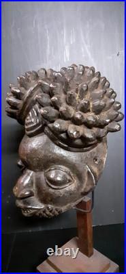 Masque Bamileke Art Tribal Africain Ancien Statuette Africaine Masque Afrique