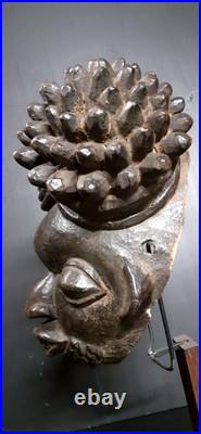 Masque Bamileke Art Tribal Africain Ancien Statuette Africaine Masque Afrique