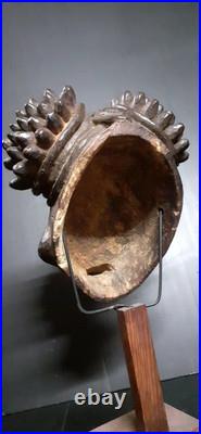 Masque Bamileke Art Tribal Africain Ancien Statuette Africaine Masque Afrique