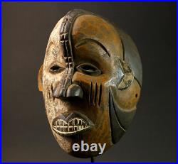 Masque Begs African From Wood Igbo Tribes Vintage Igbo Masks for wall-8938