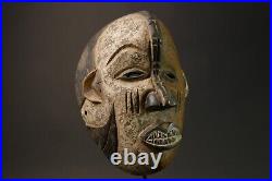 Masque Begs African From Wood Igbo Tribes Vintage Igbo Masks for wall-8938