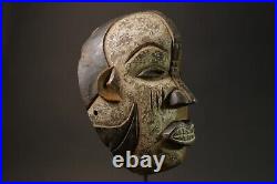 Masque Begs African From Wood Igbo Tribes Vintage Igbo Masks for wall-8938