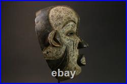 Masque Begs African From Wood Igbo Tribes Vintage Igbo Masks for wall-8938