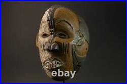 Masque Begs African From Wood Igbo Tribes Vintage Igbo Masks for wall-8938