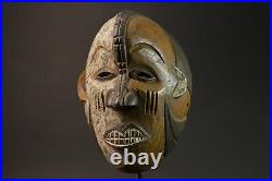 Masque Begs African From Wood Igbo Tribes Vintage Igbo Masks for wall-8938