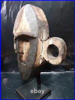 Masque Boa Congo Art Tribal Africain Ancien Statuette Africaine Masque