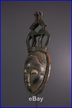 Masque De Dignitaire Yaoure Baoule African Art Africain Primitif Arte Africana