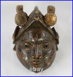 Masque Gelede Yorouba, Gelede Yoruba Mask, Art Tribal Premier Africain -d089c