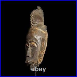 Masque Guro Masque africain en bois Tenture murale Objets de collection