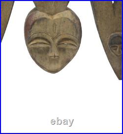 Masque Kwele 46 Cm African Tribal Mask Kunst Art africain Arte africano