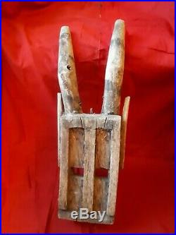 Masque Mali Art Africain Tribal Ancien Statuette Africaine African Mask Afrique