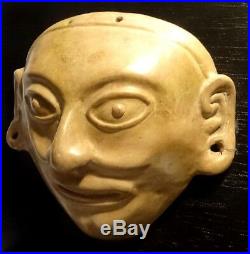 Masque Precolombien Mochica 100/500 Ad Peru Moche Pre-columbian Pottery Mask