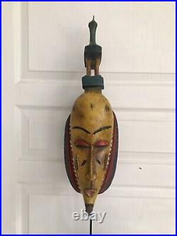 Masque Zaouli Gouro 53 cm Art africain