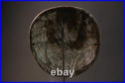 Masque africain en bois ancien masque igbo masque visage bois sculpté main vi