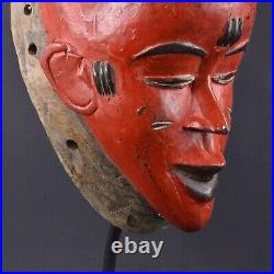 Masque africain gouro de Cote d'Ivoire C712