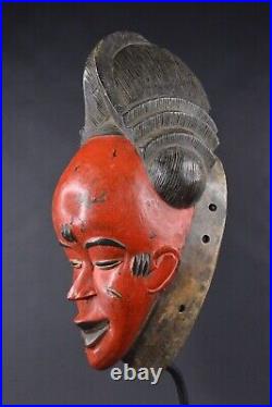 Masque africain gouro de Cote d'Ivoire C712