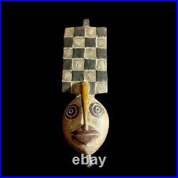 Masque africain masque africain Bobo Bwa planche décor Burkina Faso G1250