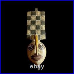 Masque africain masque africain Bobo Bwa planche décor Burkina Faso G1250