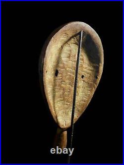 Masque africain masque facial tribal en bois sculpté à la main masque mural s