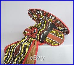 Masque éléphant perlé Bamileke Cameroun beaded mask Art Africain African tribal