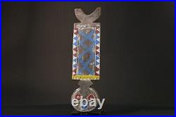 Masque en bois africain masque faucon Bwa Burkina Faso masques africains du B