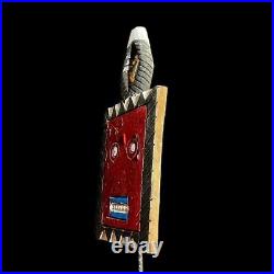 Masque rituel africain Art Tribal en bois africain Baule Goli tenture