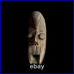 Masques AFRICAN vintage sculptés à la main Lega masques DAN Libéria