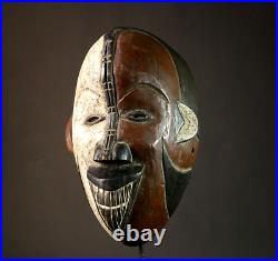 Masques africains en bois art mural Igbo Kpong Adomba masque africain tribal