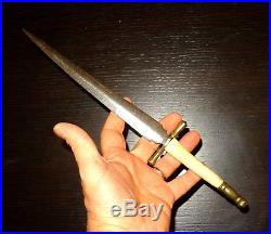 Objet Periode Renaissance 1600 Ad Ancient Medieval French Dagger Sword