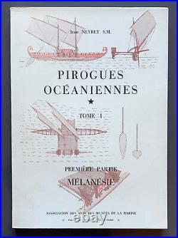PIROGUES OCEANIENNES Neyret Oceanic canoes Mélanésie Oceanie