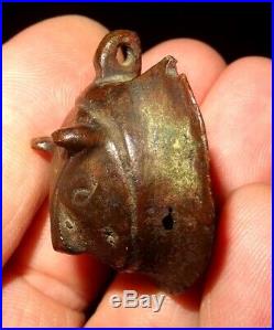 Pendentif En Bronze Anatolie 1000 Bc Anatolian Bronze Feline Pendant Amulet
