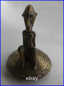 Pot à Onguent Bronze- Dogon du Mali Années 60 Très bon état