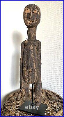 RARE! Art Tribal Africain Ancien BAOULÉ Old Baule Fetish Circa 1900 AFRICA 36cm