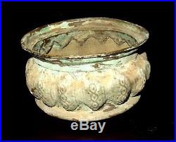 RARE COUPE BYZANTINE 10°/14° S. Ap. J. C. ANCIENT ISLAMIC BRONZE CUP 1000 AD