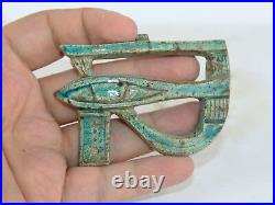 Rare Ancien Pharaonique Antique Protection Horus Eye Amulette Mythologie