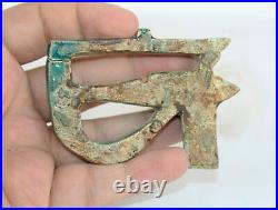 Rare Ancien Pharaonique Antique Protection Horus Eye Amulette Mythologie