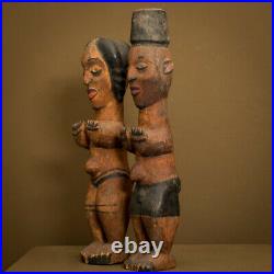 Rare. Anciennes poupées Ibibio Nigéria Art africain