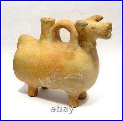 Rare Askos Amlash Age Du Bronze 1400/1000 Bc Ancient Near Eastern Amlash Bull