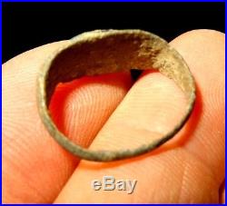 Rare Bague Romaine En Bronze A Intaille 200 Ad Roman Bronze Intaglio Ring