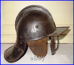 Rare Casque Medieval Angleterre 1580 Ad A Rare English Medieval Helmet
