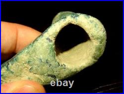 Rare Hache Elamite Iran Age Du Bronze 1500 Bc Luristan Socketed Bronze Axehead