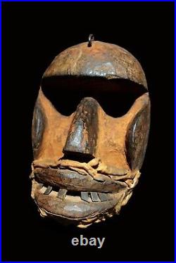 Rare Masque Ancien Dan Kran kaglé 23 cm Art africain