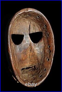 Rare Masque Ancien Dan Kran kaglé 23 cm Art africain