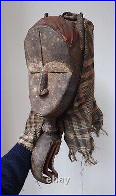 Rare Masque Dan, Dan Mask, Tribal Art Africain