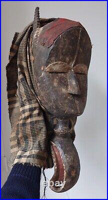 Rare Masque Dan, Dan Mask, Tribal Art Africain