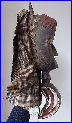 Rare Masque Dan, Dan Mask, Tribal Art Africain