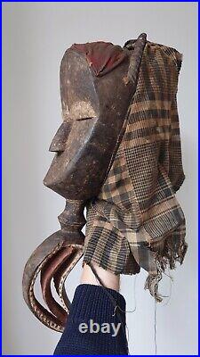 Rare Masque Dan, Dan Mask, Tribal Art Africain