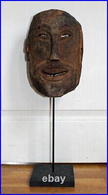 Rare Masque Makua de Tanzanie Art Africain