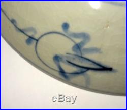 Rare Plat En Porcelaine Ming Dynasty 1608 Ad Binh Thuan Shipwrek Phenix Dish