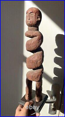 Rare Statue Chamba Figure Nigeria Tribal Art Africain